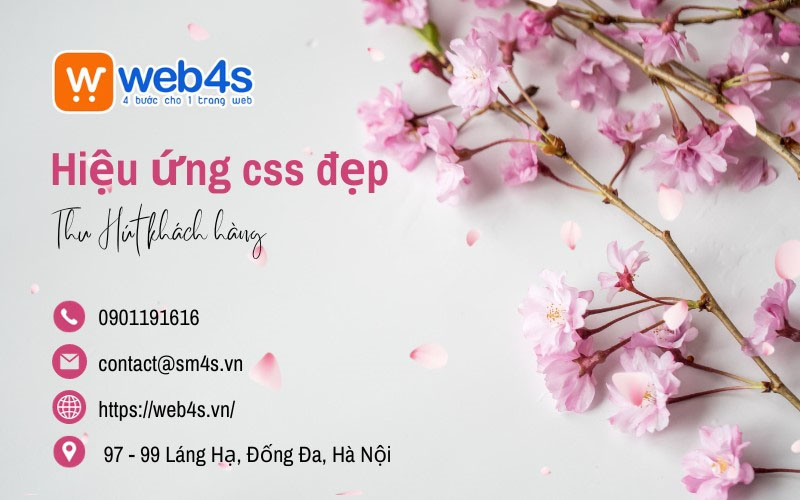 10 Cách tạo hiệu ứng css đẹp - Thu Hút khách hàng