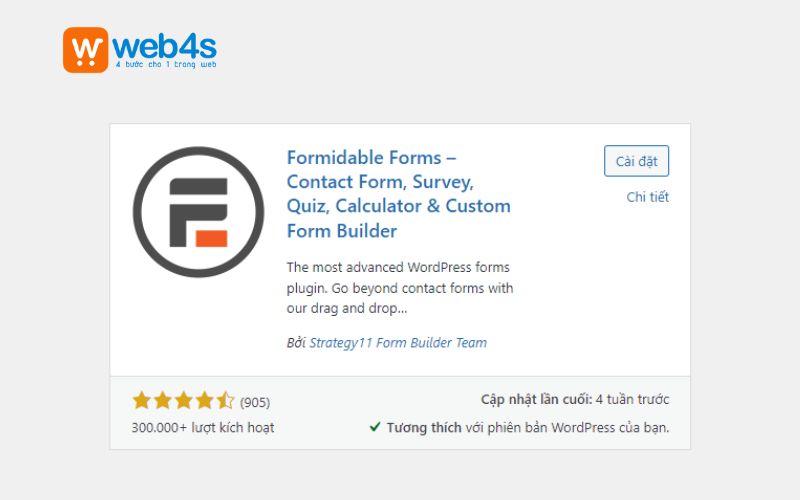 Plug In Form Top 9 Plugin form liên hệ cho Wordpress chất lượng nhất 2023