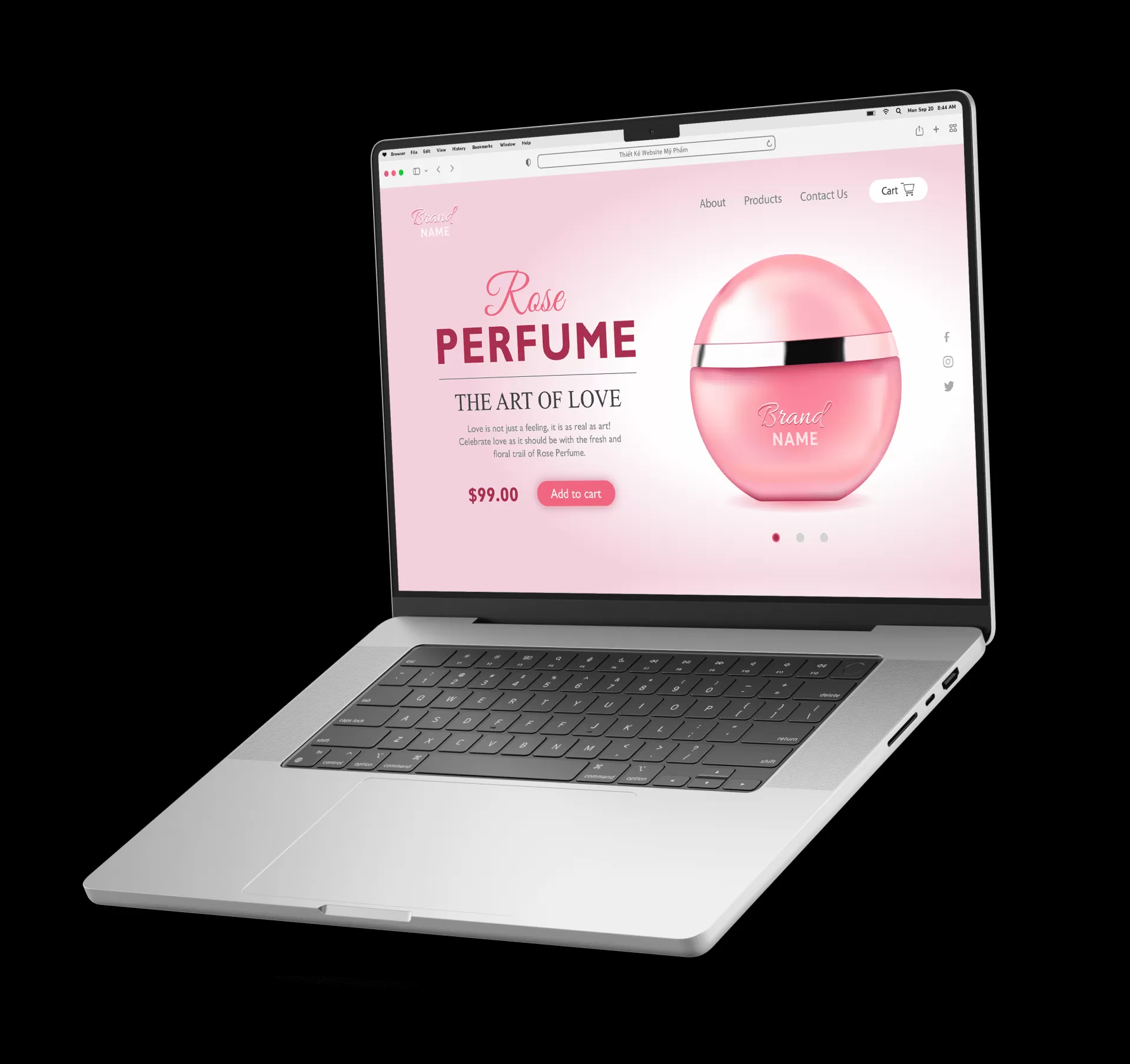 Lợi ích khi thiết kế website mỹ phẩm