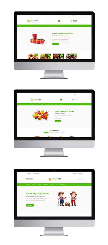 Thiết kế website thực phẩm trọn gói, chuẩn SEO tại Web4s