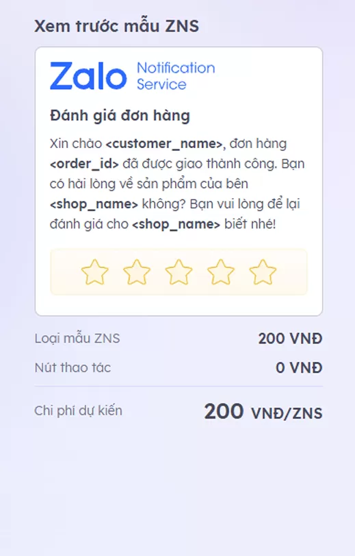 ZNS tùy chỉnh