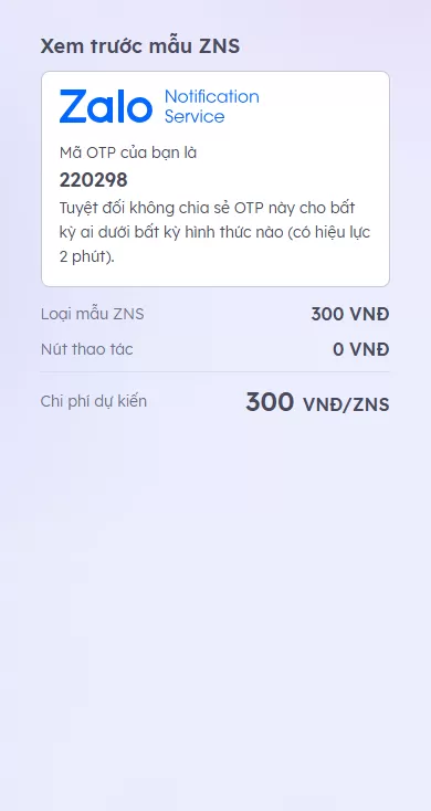ZNS tùy chỉnh
