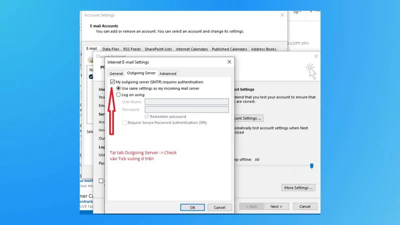 Hướng dẫn sử dụng mail nội bộ trên Outlook