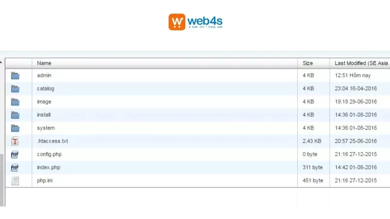 Bước 2: Giải nén và tải lên máy chủ