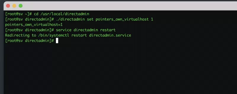 Cài đặt SSL thông qua giao diện dòng lệnh SSH