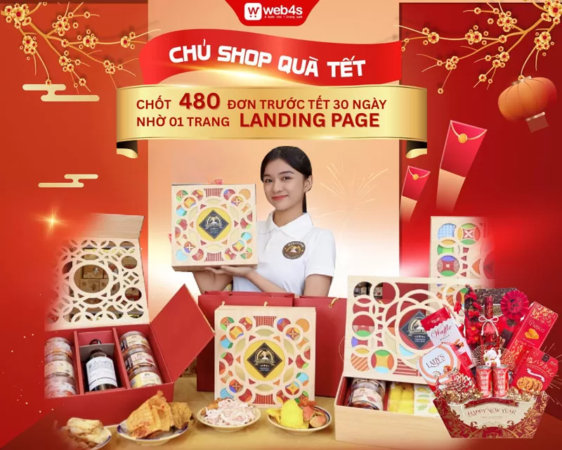 Mẫu Landing page báo giá - chốt đơn Tết 2026