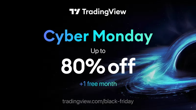 Ưu đãi Cyber Monday từ TradingView