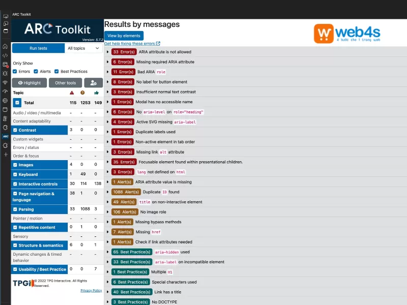 website accessibility
