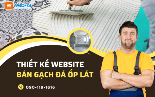 Thiết kế Website bán Gạch Đá ốp lát Hiện đại, chuẩn SEO