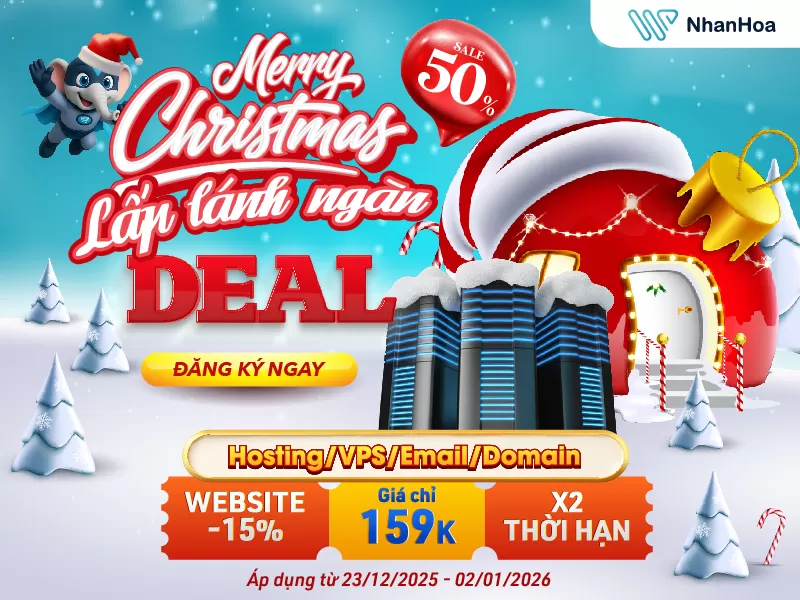 GIÁNG SINH AN LÀNH - LẤP LÁNH NGÀN DEAL