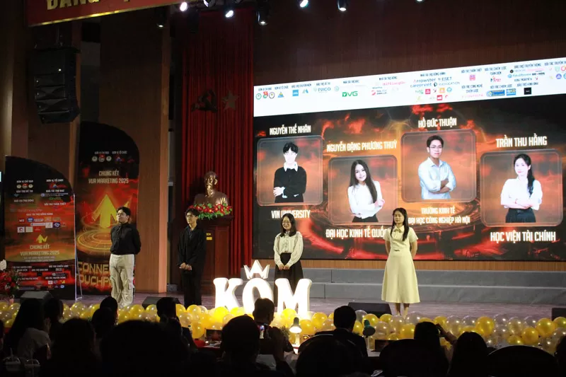 Web4s tiếp lửa sáng tạo sinh viên Học viện Tài chính tại Vua Marketing 2025