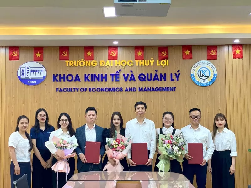 Ký kết hợp tác VNNIC – Nhân Hòa – Đại học Thủy lợi | Web4s đồng hành khởi nghiệp số